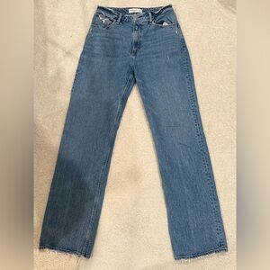 Abercrombie & Fitch Women's Curve Love 90s Relaxed Jean